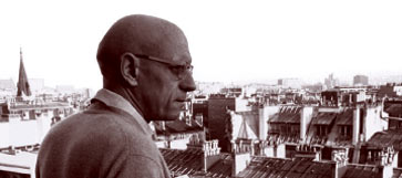 das bild zeigt den philosophen michel foucault. quelle:http://oe1.orf.at/artikel/203605 foucault, heterotopien