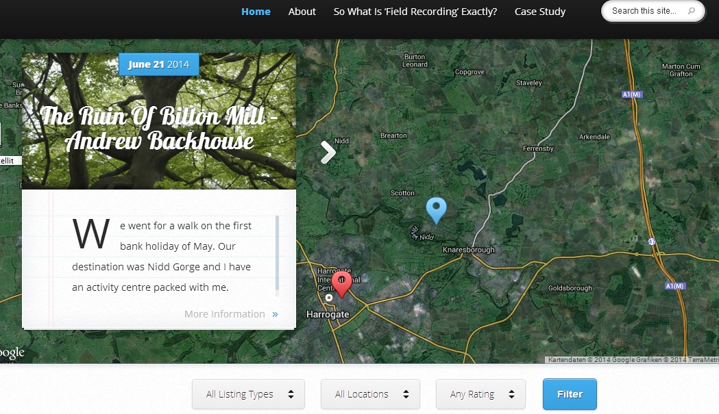 a soundmap of harrogate