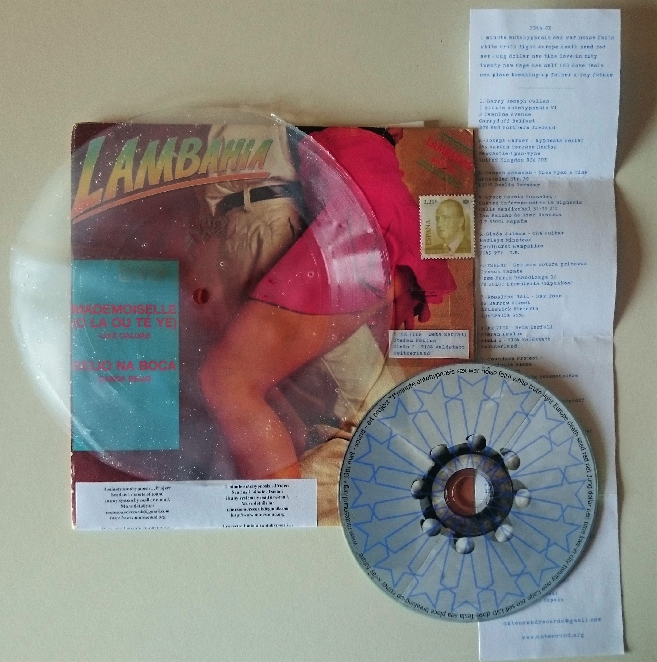 1 minute autohypnosis 33th CD